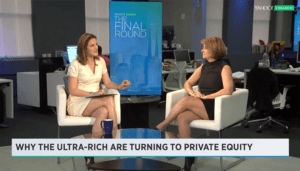 WHY THE ULTRA-RICH ARE TURNING TO PRIVATE EQUITY - A YAHOO! FINANCE INTERVIEW WITH TIGER 21'S CEO BARBARA GOODSTEIN