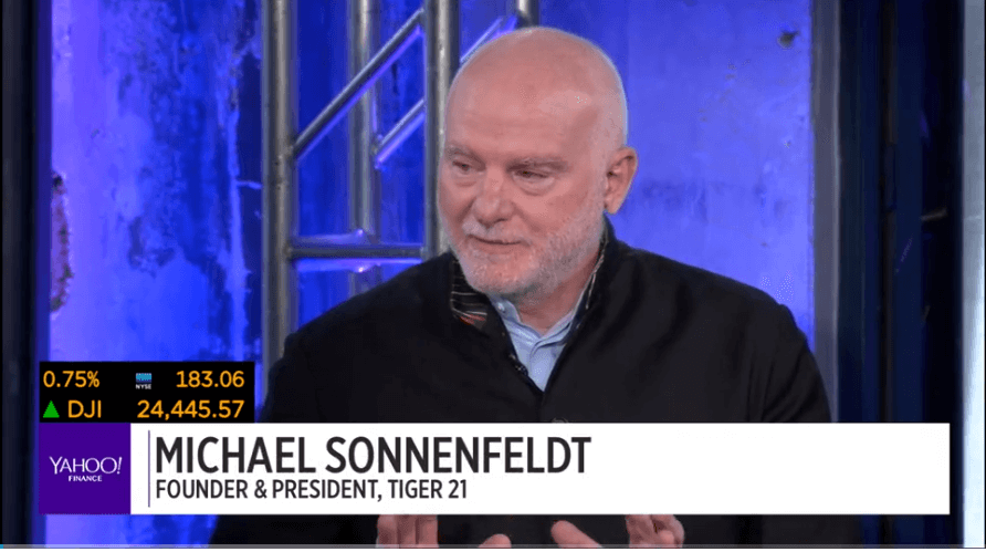 TIGER 21 FOUNDER ON INVESTMENT STRATEGIES OF THE ULTRA-WEALTHY ON YAHOO! FINANCE