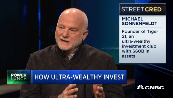 TIGER 21 FOUNDER DISCUSSES HOW THE ULTRA-WEALTHY INVEST ON CNBC