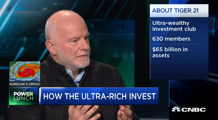 TIGER 21 FOUNDER DISCUSSES HOW THE ULTRA-RICH INVEST ON CNBC