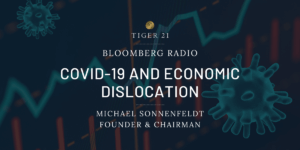 COVID-19 AND ECONOMIC DISLOCATION: BLOOMBERG RADIO INTERVIEWS TIGER 21 FOUNDER